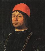 Lorenzo  Costa Giovanni Bentivoglio painting